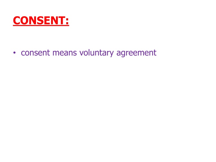 consent n.w