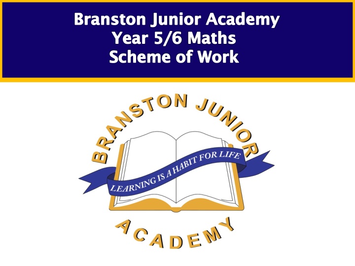 branston junior academy year 5 6 maths scheme n.w
