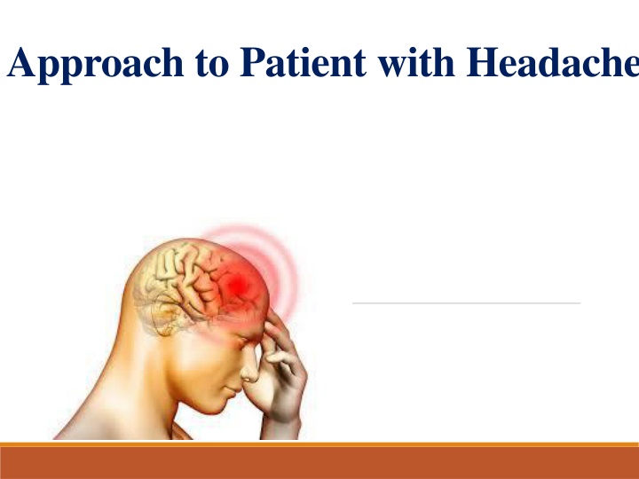 approach to patient with headache n.w