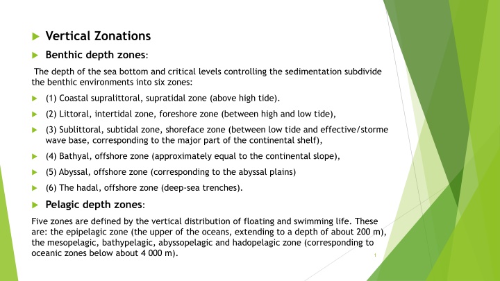 vertical zonations n.w