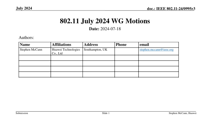 july 2024 n.w