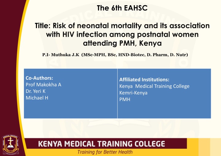 the 6th eahsc n.w