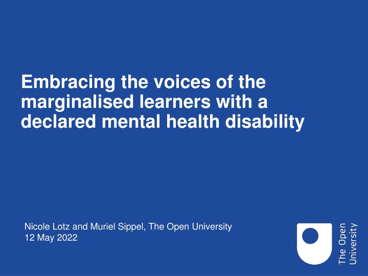 embracing the voices of the marginalised learners n.w
