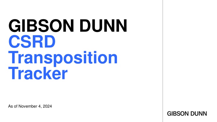 gibson dunn csrd transposition tracker n.w