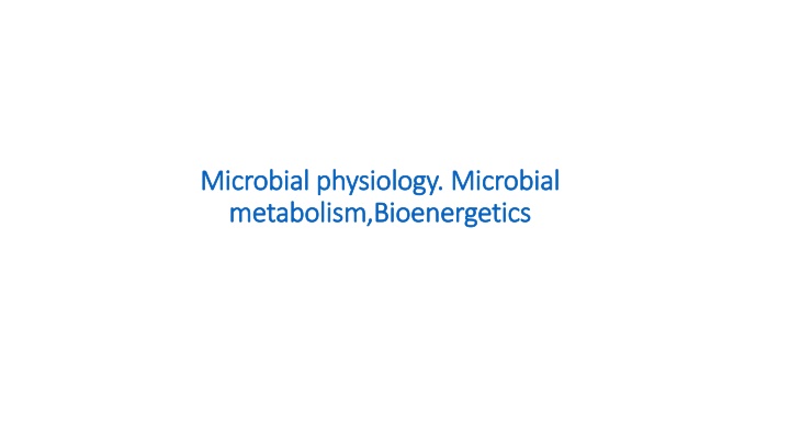 microbial physiology microbial microbial n.w