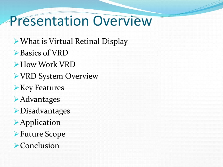 presentation overview n.w