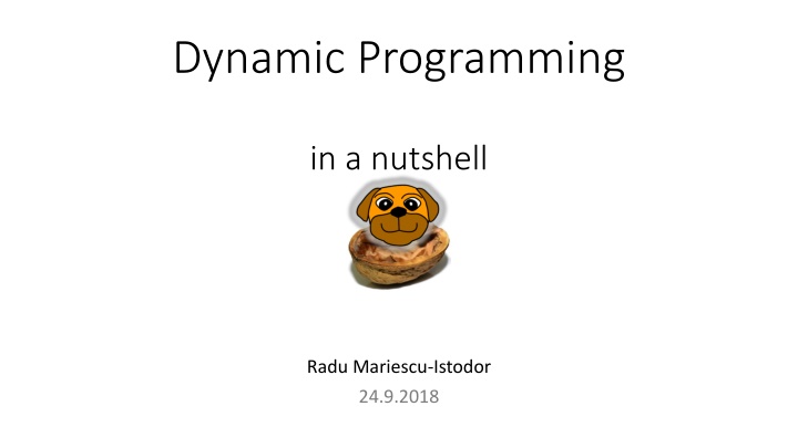 dynamic programming n.w
