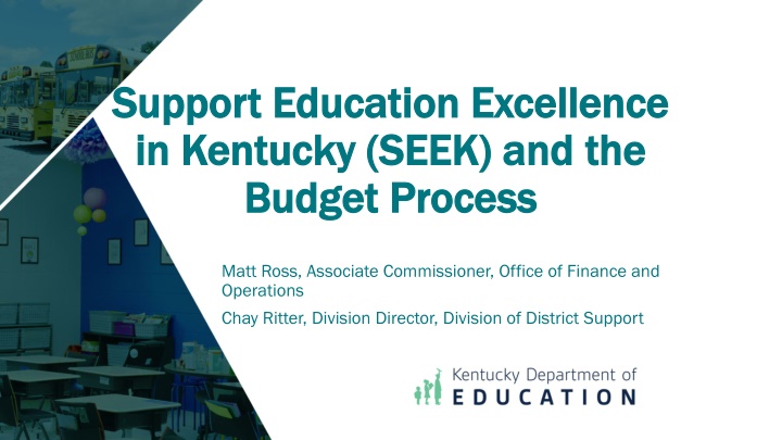 Kentucky's SEEK and Budget Process
