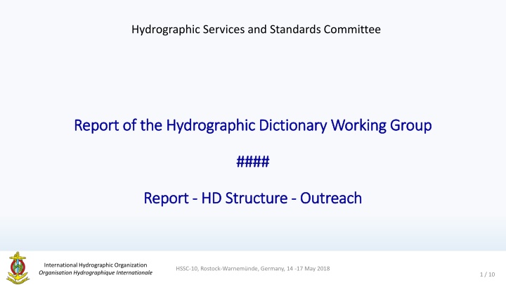 hydrographic services and standards committee n.w