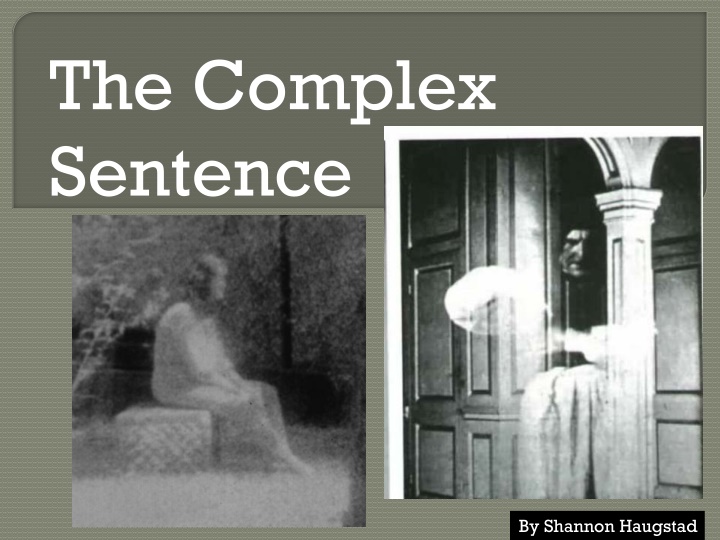 the complex sentence n.w