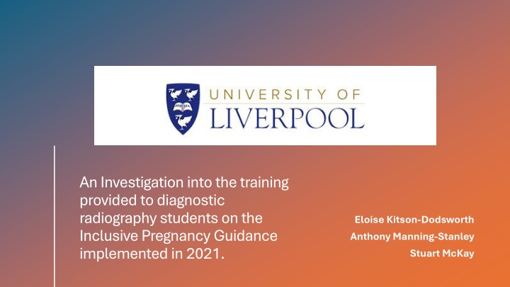 an investigation into the training provided n.w