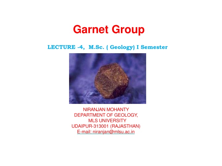 garnet group n.w