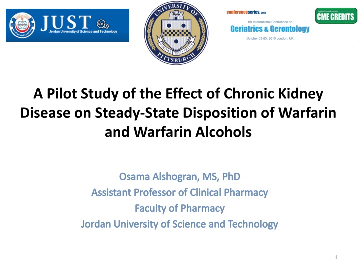 a pilot study of the effect of chronic kidney n.w
