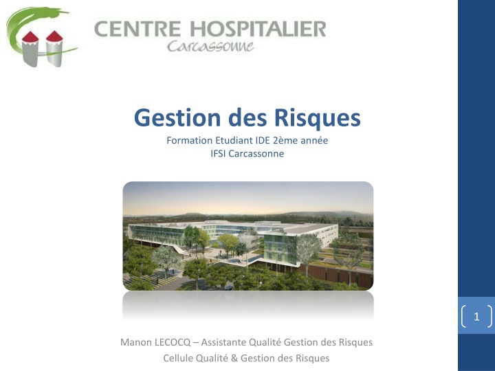 gestion des risques formation etudiant n.w