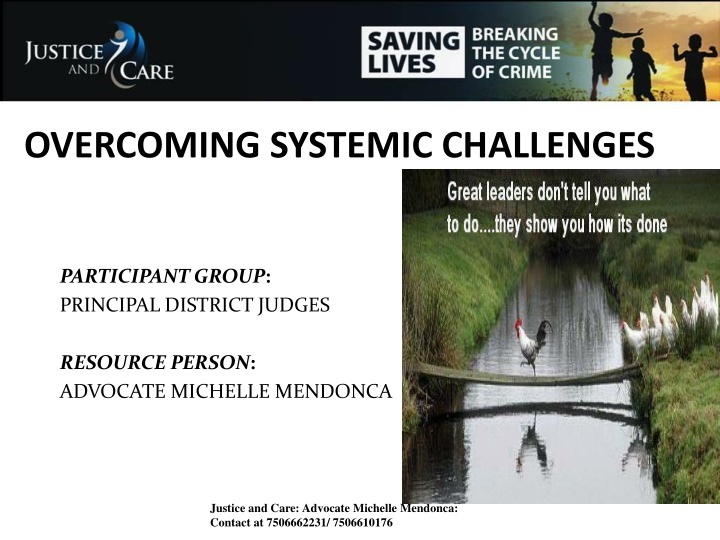 overcoming systemic challenges n.w