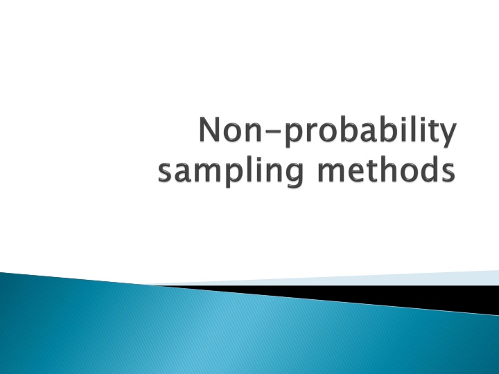 Non-Probability Sampling: Types and Examples