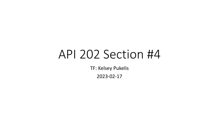 api 202 section 4 n.w