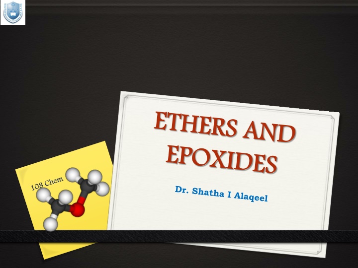 Structure and Nomenclature of Ethers