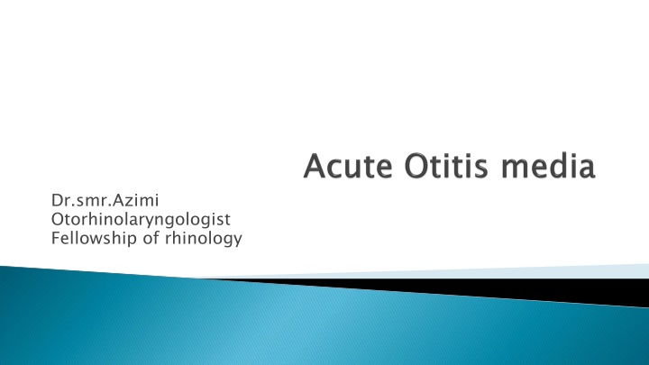 Overview of Otitis Media and Diagnostic Techniques