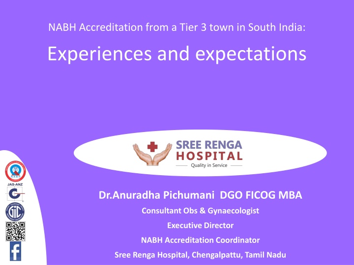 nabh accreditation from a tier 3 town in south n.w