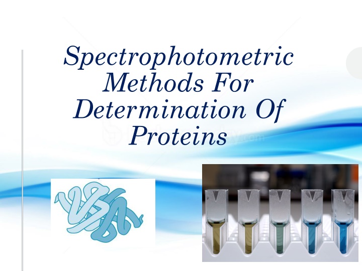 spectrophotometric methods for determination n.w