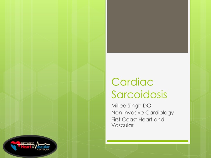cardiac sarcoidosis millee singh do non invasive n.w