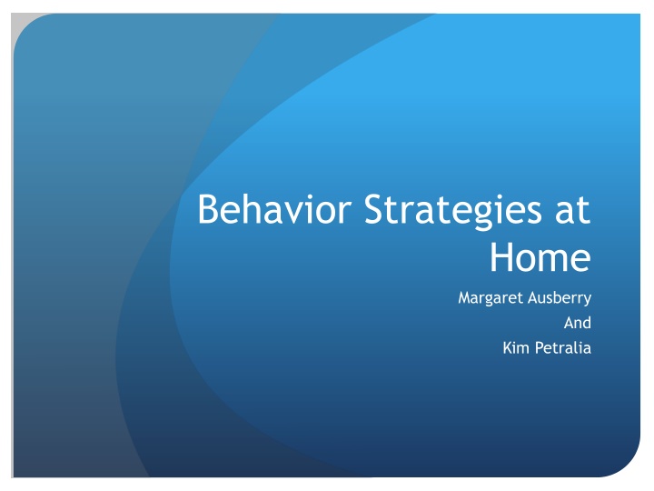 behavior strategies at n.w