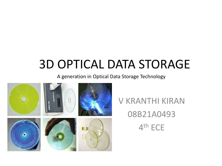3d optical data storage a generation in optical n.w