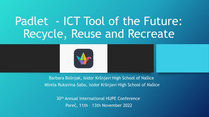 padlet ict tool of the future recycle reuse n.w