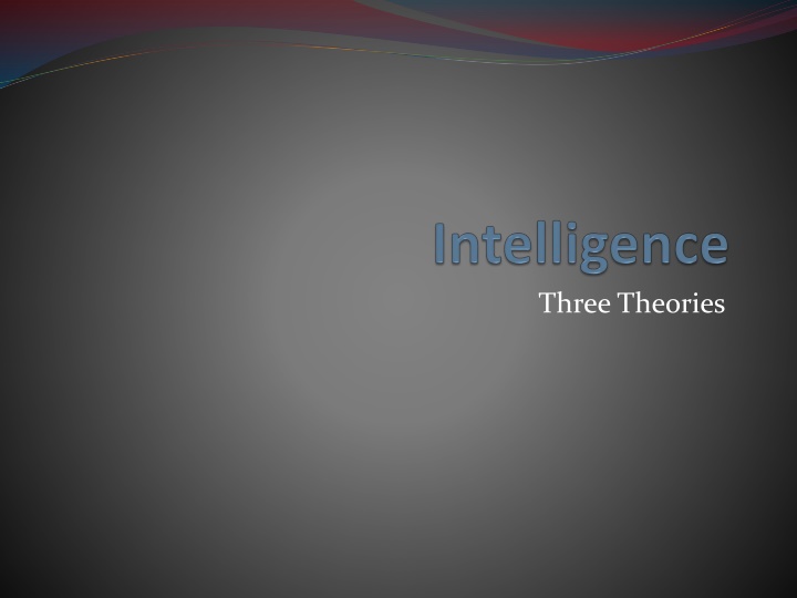 three theories n.w