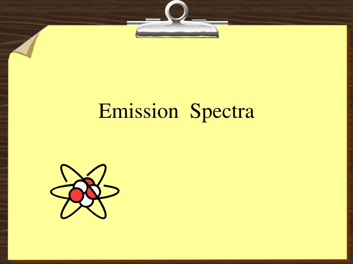 emission spectra n.w