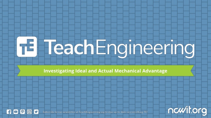 Investigating Ideal and Actual Mechanical Advantage