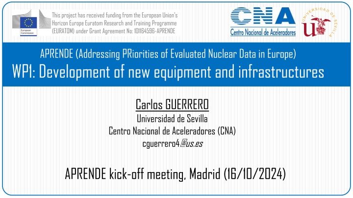 Development of Nuclear Data Equipment and Infrastructures