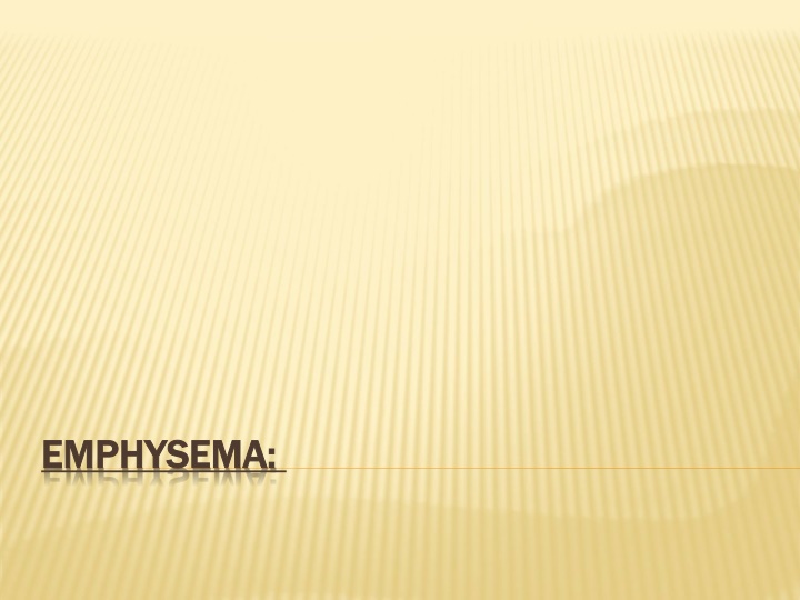 emphysema emphysema n.w