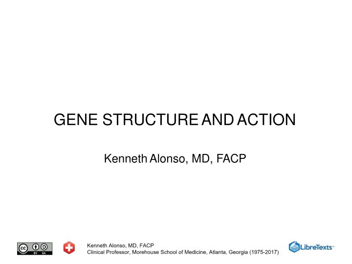 gene structureandaction n.w