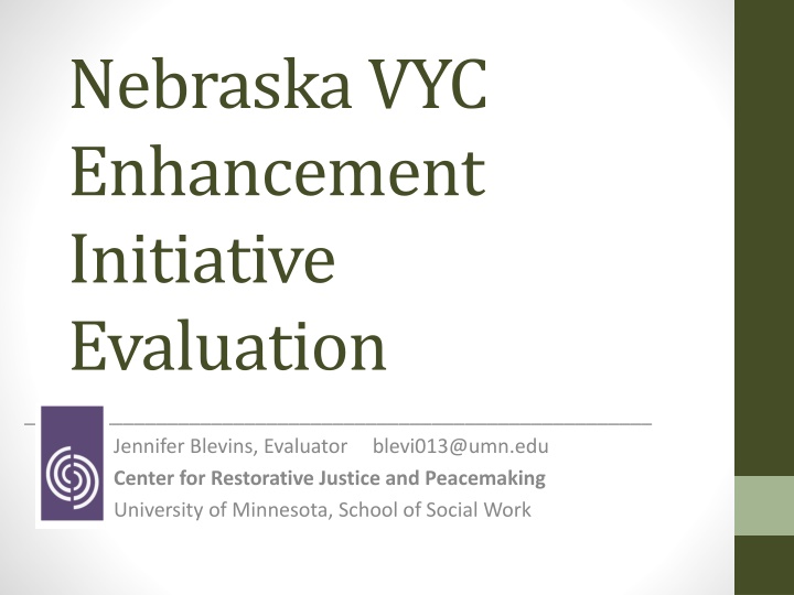 nebraska vyc enhancement initiative evaluation n.w
