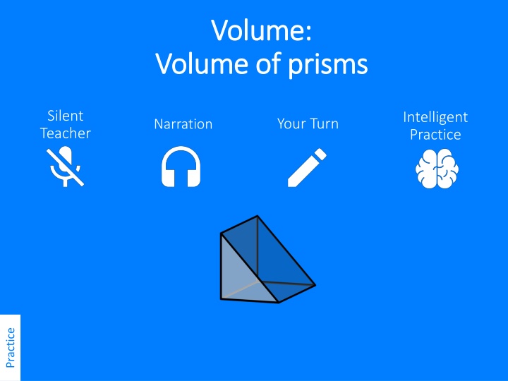 Volume of Prisms Worked Examples
