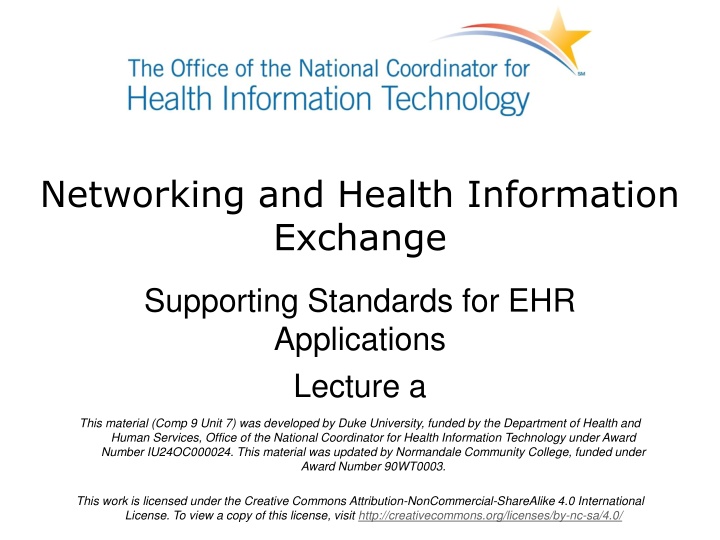 networking and health information exchange n.w