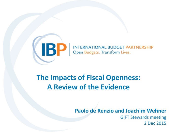 the impacts of fiscal openness a review n.w