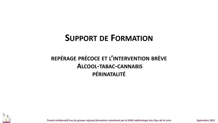 s upport de f ormation rep rage pr coce n.w
