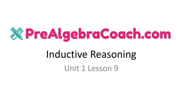 inductive reasoning unit 1 lesson 9 n.w