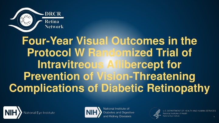 four year visual outcomes in the protocol n.w