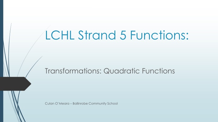 lchl strand 5 functions n.w