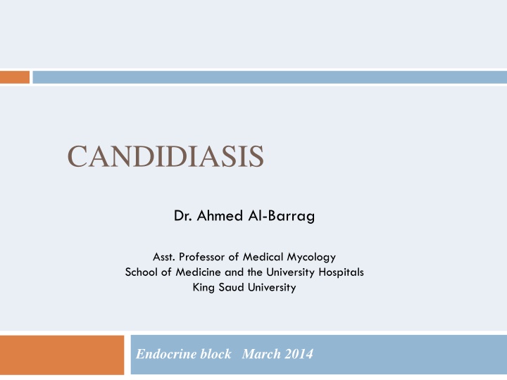 candidiasis n.w