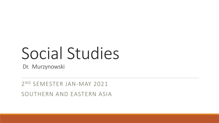 social studies dr murzynowski n.w