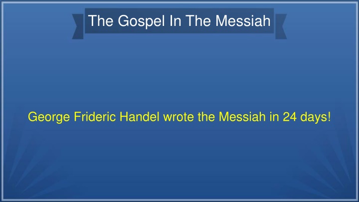 the gospel in the messiah n.w