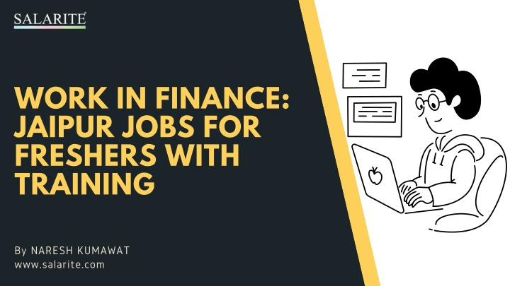 work in finance jaipur jobs for freshers with n.w