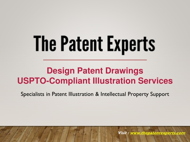 Design Patent Illustrations | USPTO-Compliant Illustrations | The Patent Experts