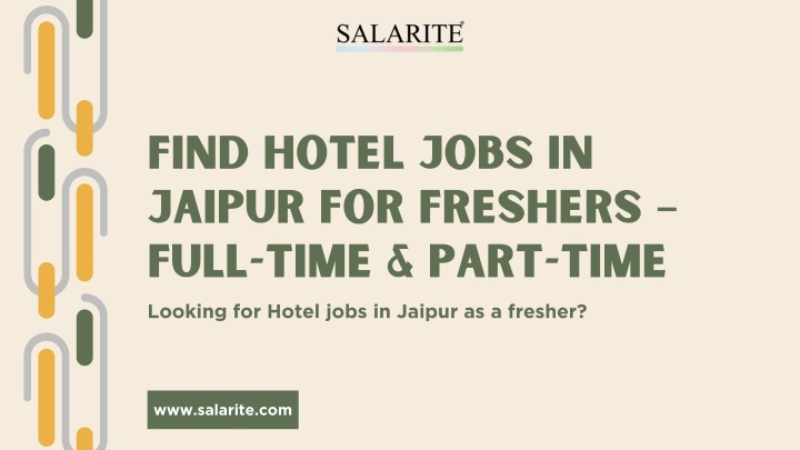 find hotel jobs in jaipur for freshers full time n.w