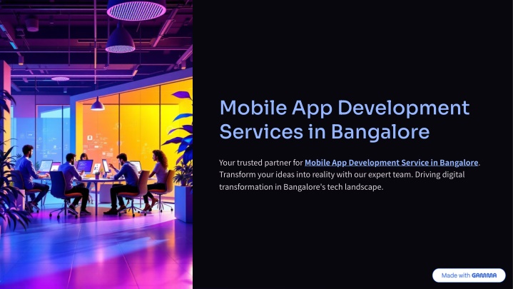 mobile app development services in bangalore n.w